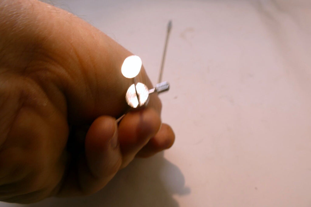 Metal Straight Cable Release - 12 inch 1 foot  long vintage