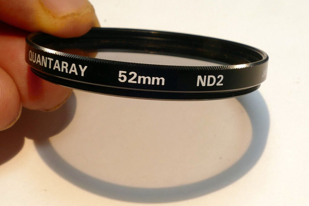 Quantaray 52mm Filter  ND2 ND X2  Neutral Density