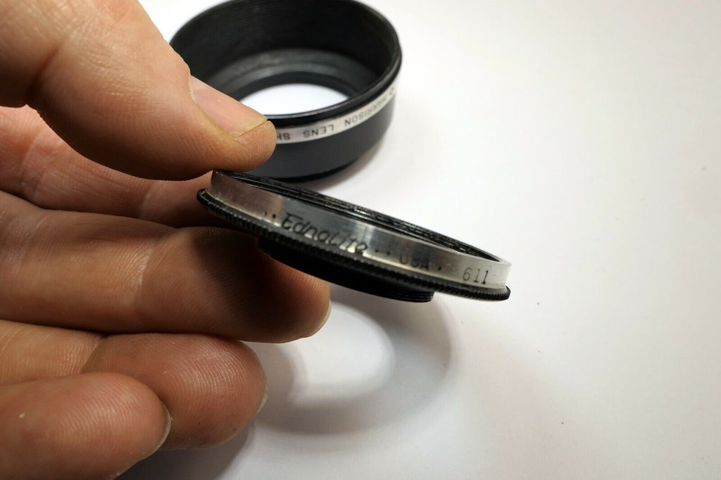 Harrison Series 6 VI 44mm OD lens hood shade metal w/ 30mm OD threads on bottom