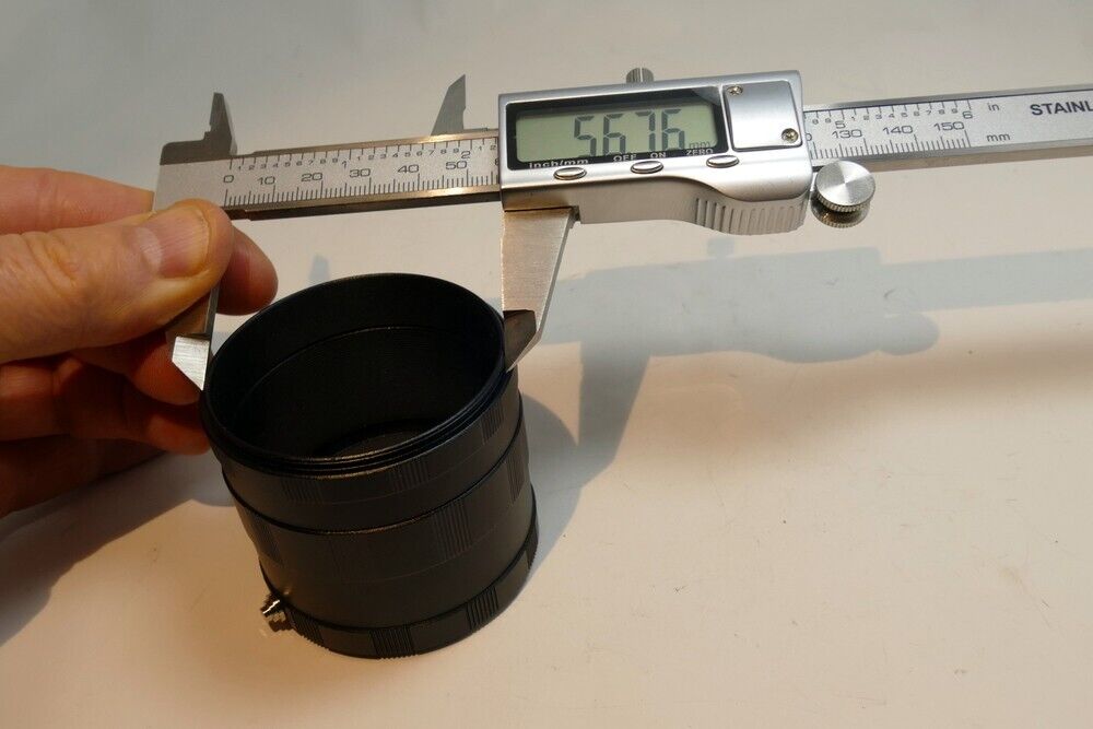57mm Threaded lens Macro Tube Close up set  14mm 28mm 7mm with F mount