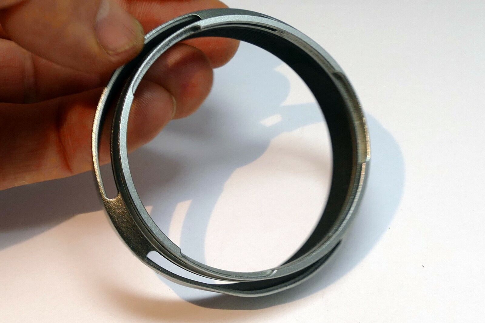 LH-JX100 LA-49X100 Lens Hood for Fujifilm X100 X100S cameras shade AS IS damaged