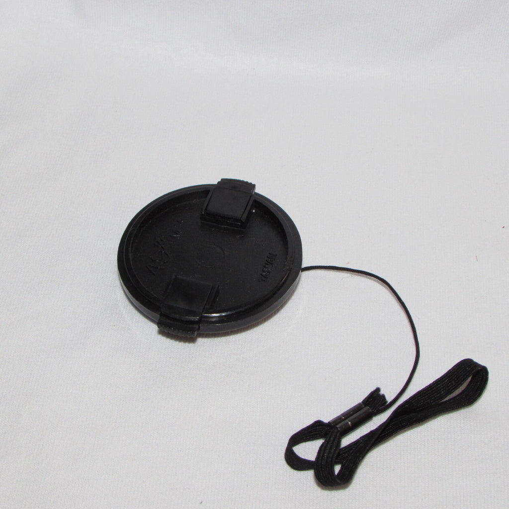 Used 49mm Lens Front Cap Made in Taiwan with string keeper