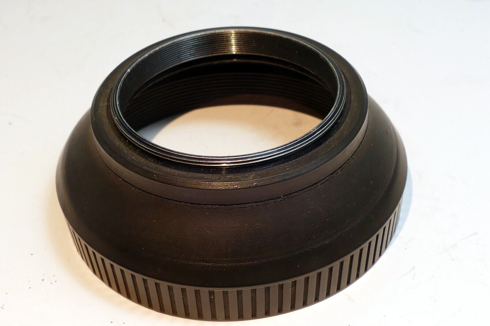 49mm Lens Hood Shade rubber threaded screw in for 50mm f1.9