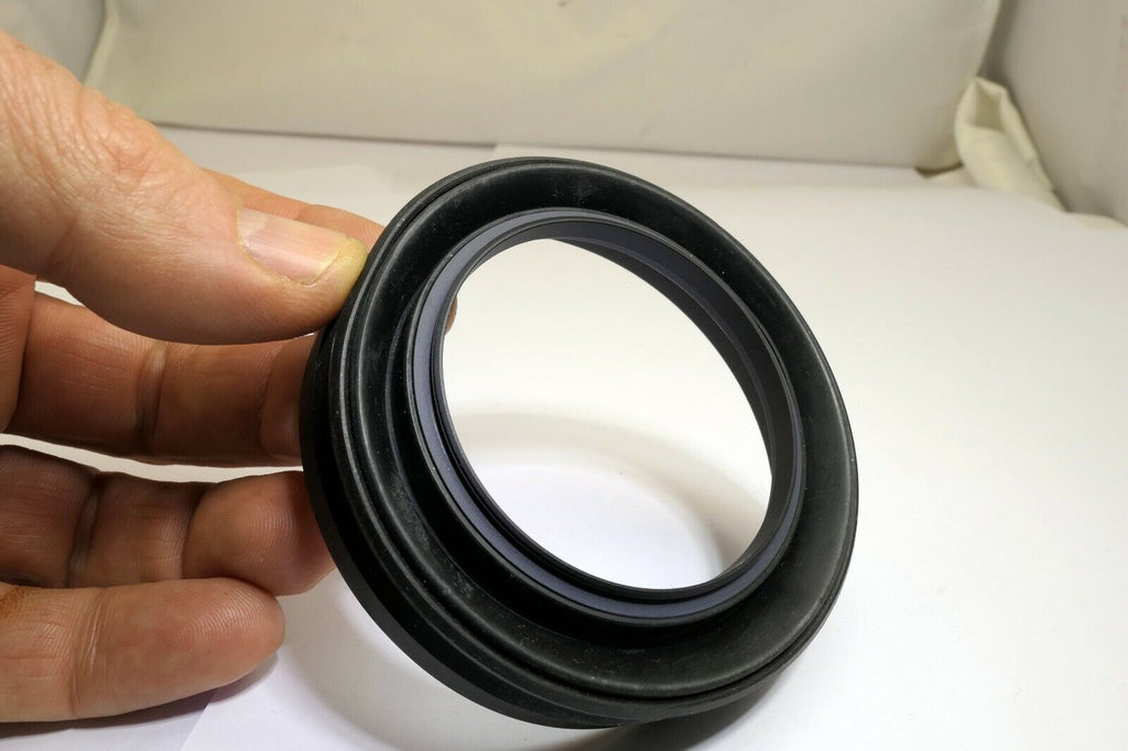 HOYA 55mm Lens Hood Shade Rubber double threaded 3-way collapsible