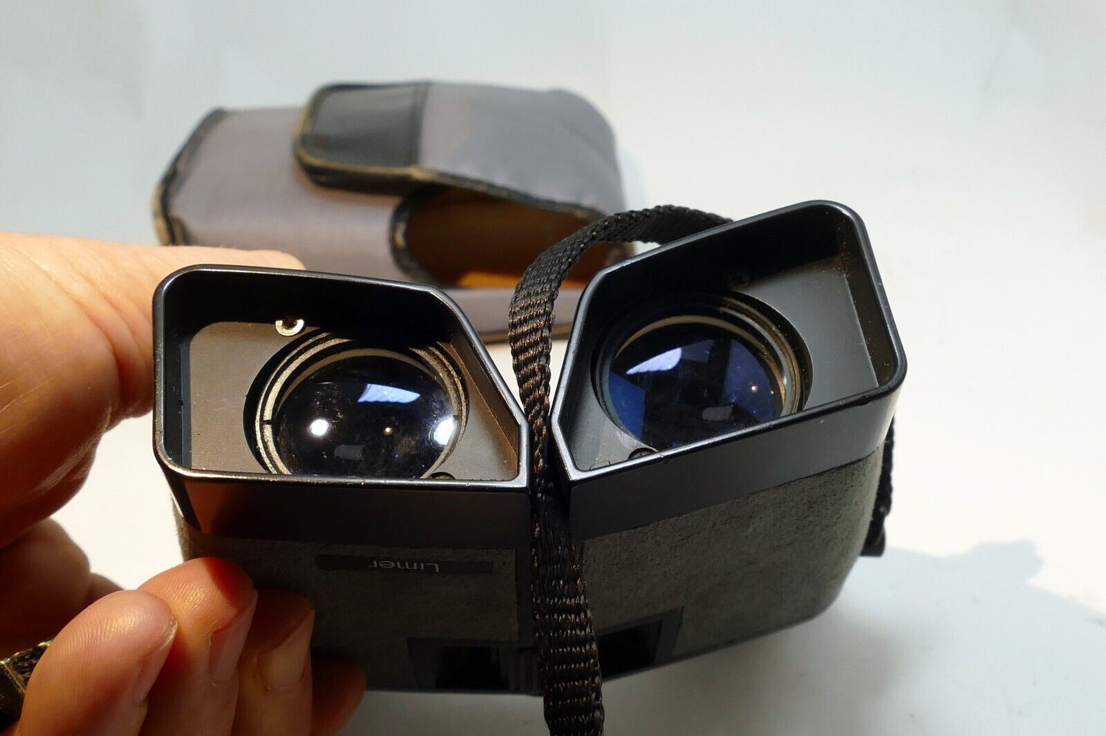 LIMER by Mirador 8 x 24 Binoculars Field Glasses Filed 5.5* w/Case