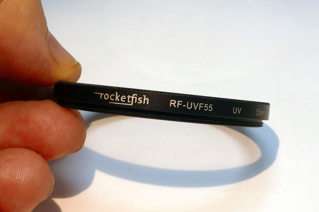 Rocketfish RF-UVF55 UV Haze 55mm Filter  excellent condition