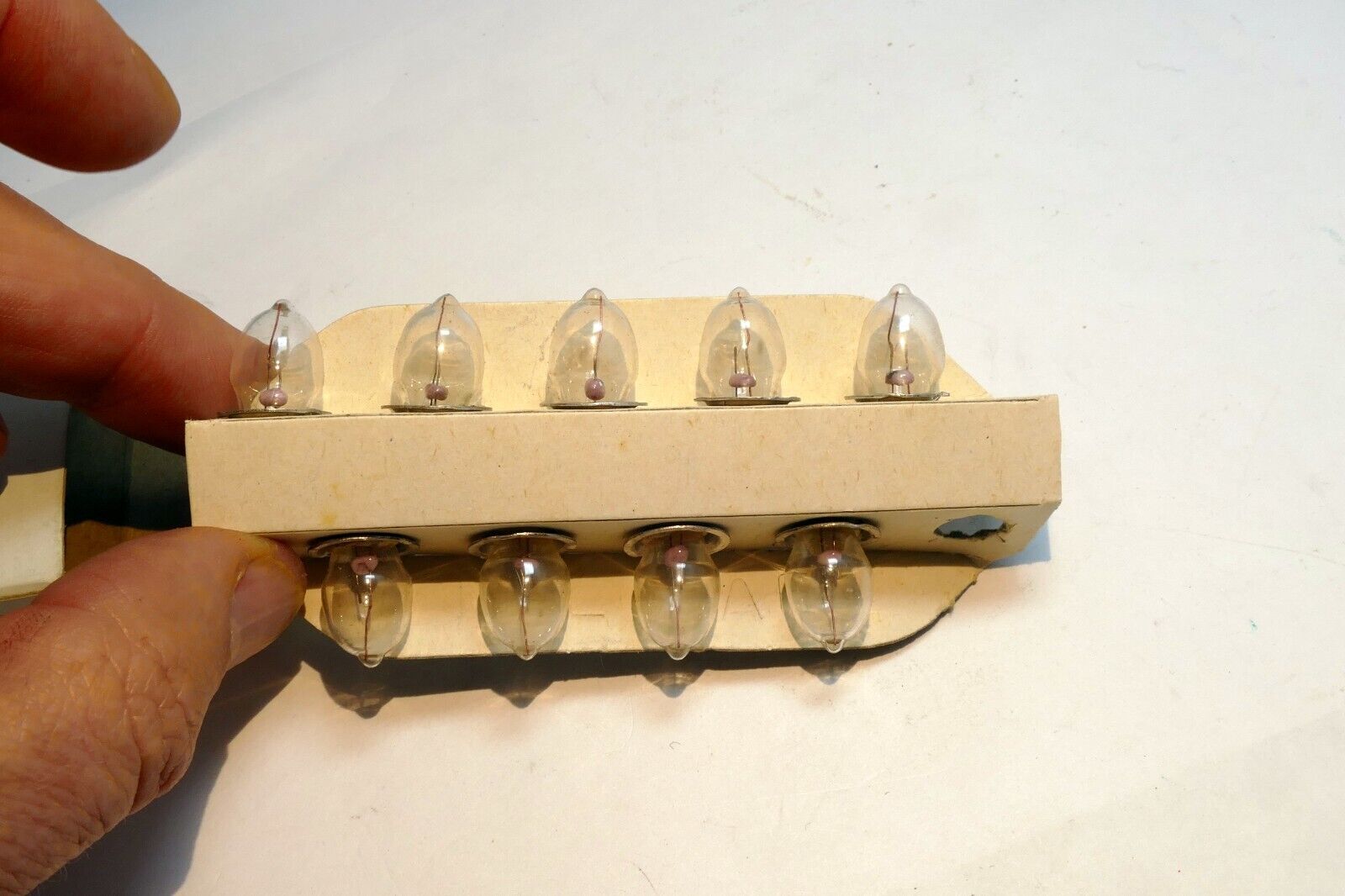 GE No PR 7 Miniature Lamp Bulbs 3V -  9 pcs pack vintage for flashlight