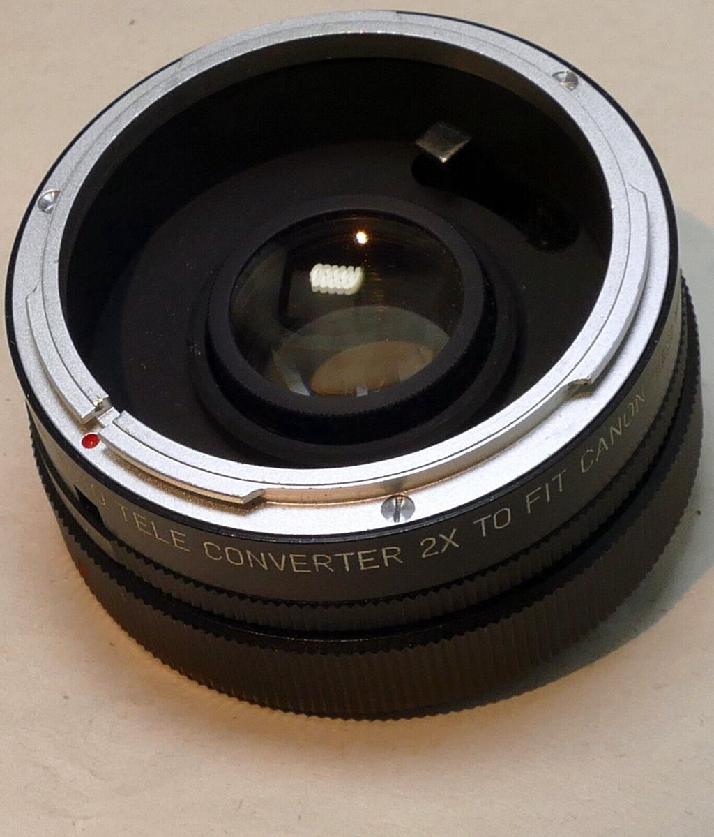 Soligor 2X Lens Teleconverter Extender for Canon FD/FL manual focus