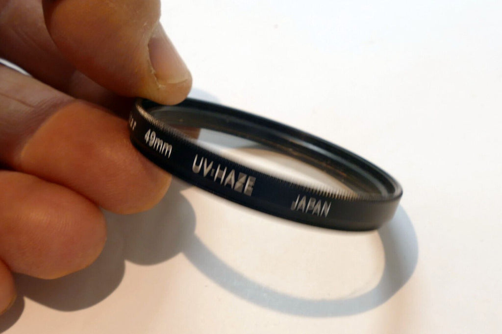 Vivitar 49mm Lens Filter UV  haze