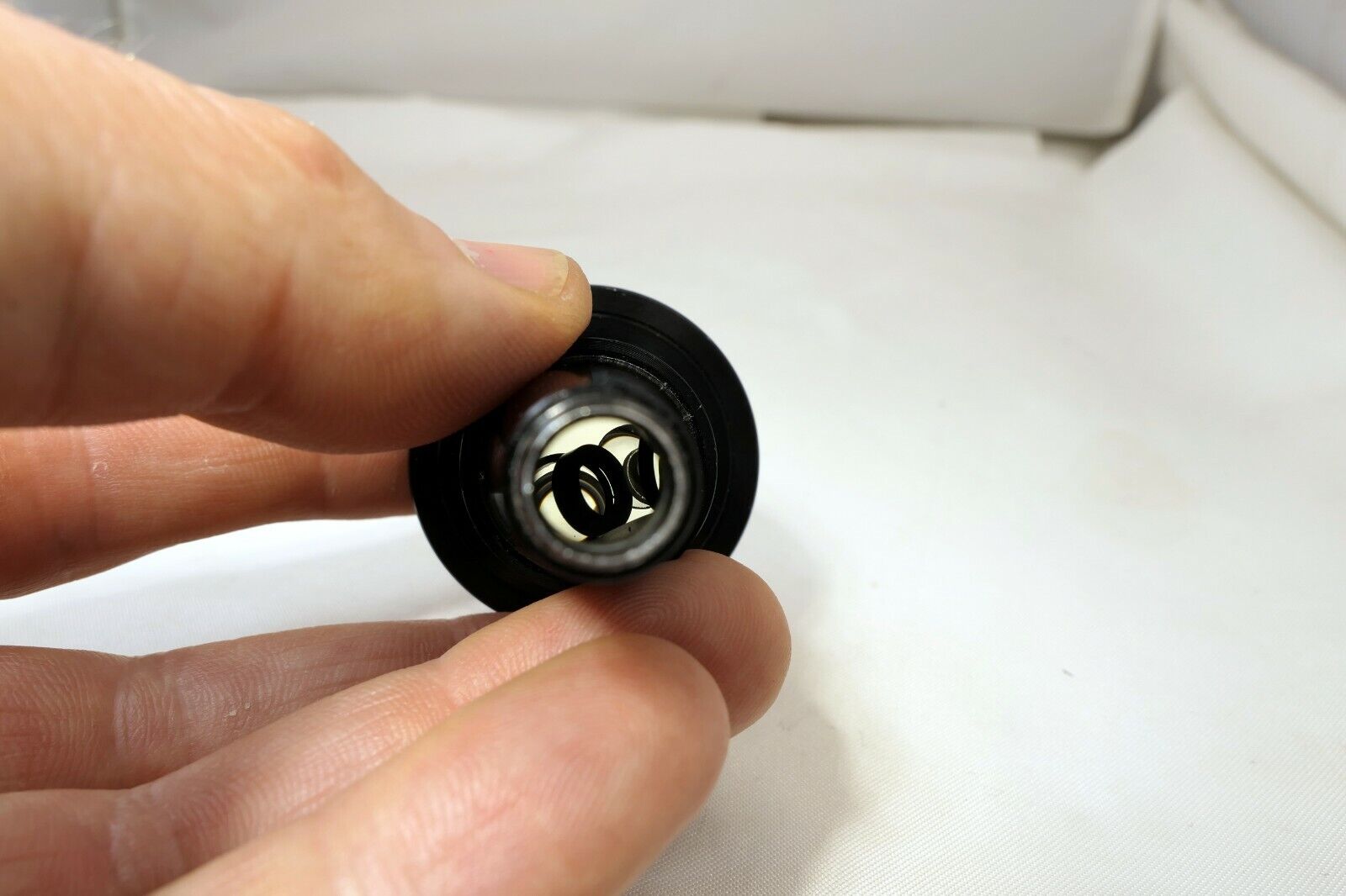 Visual Methods Pinhole Lens Not working AS IS -  incomplete parts 7.8-62.mm f1.