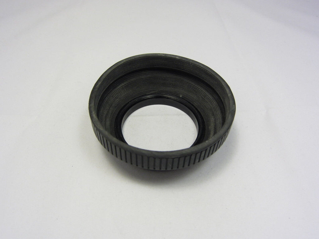 Used Unknown Brand 58mm Collapsible Rubber screw in Lens Hood N102036