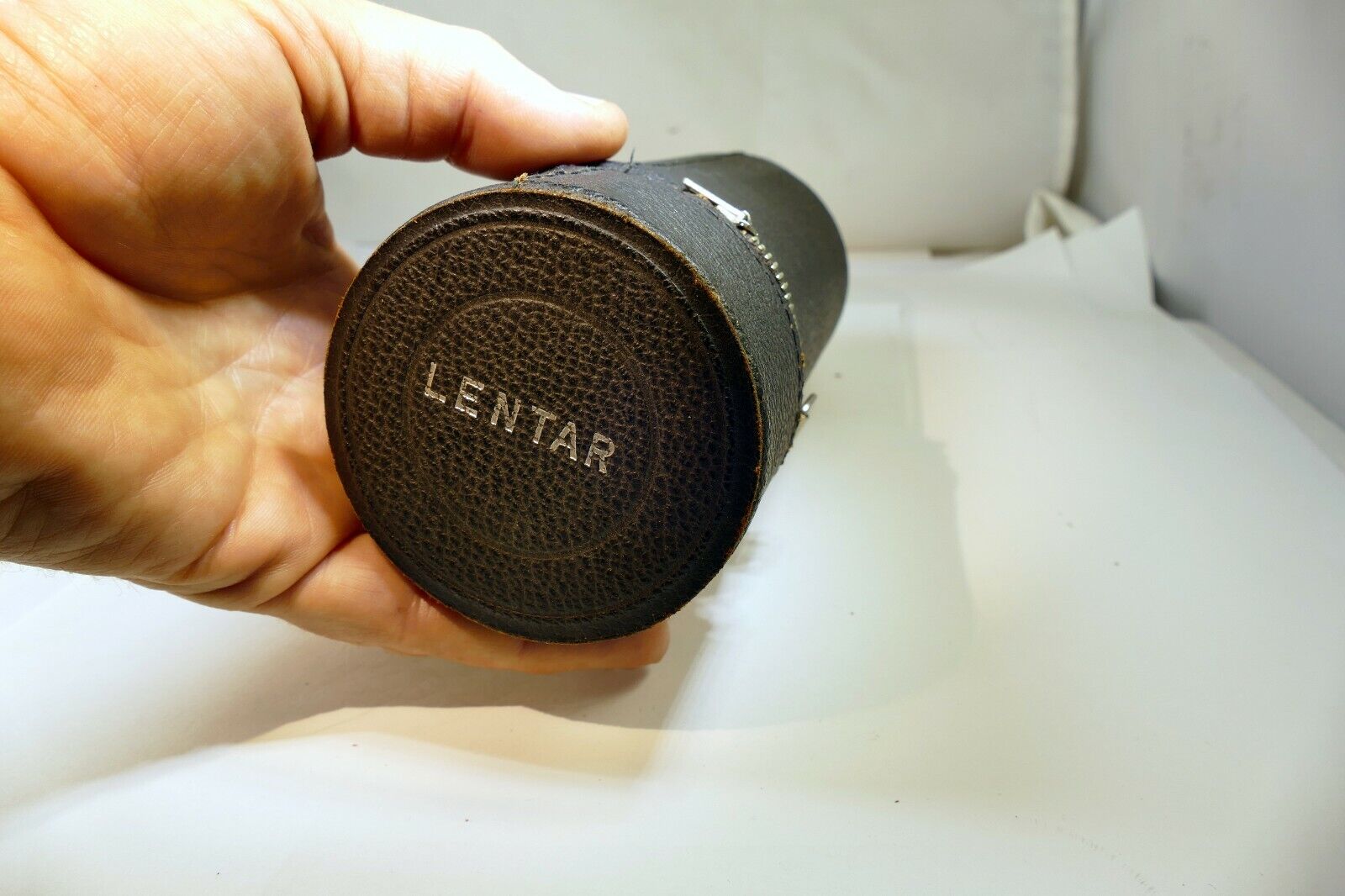 Lentar Hard Lens pouch case protective case 7X3" 80-200mm
