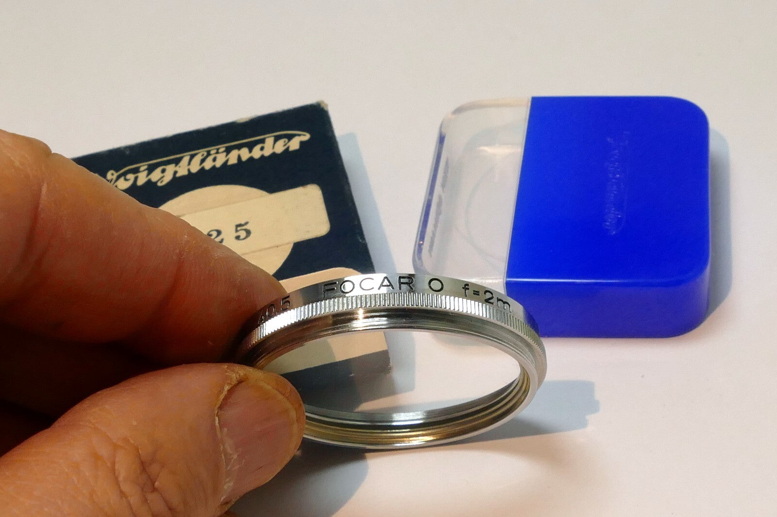 Voigtlander FOCAR 0 AR f=2m 342/41 FILTER  40.5mm close-up portaiture