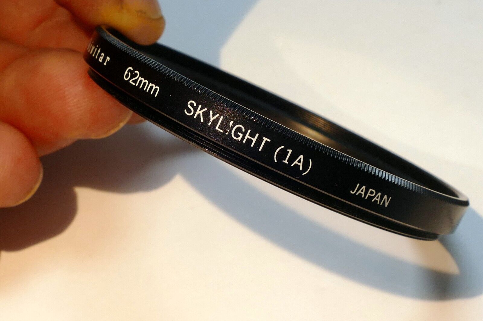 Vivitar  62mm Lens Filter   Skylight 1A