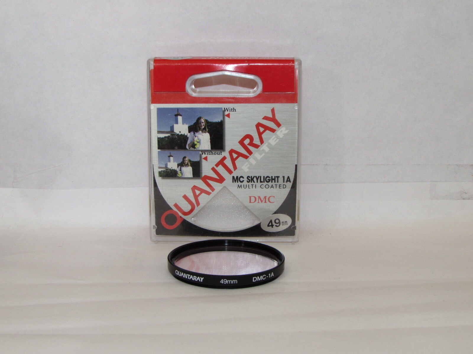 Used Quantaray DMC-1A Skylight 49mm Lens Filter Made in Japan  O40126