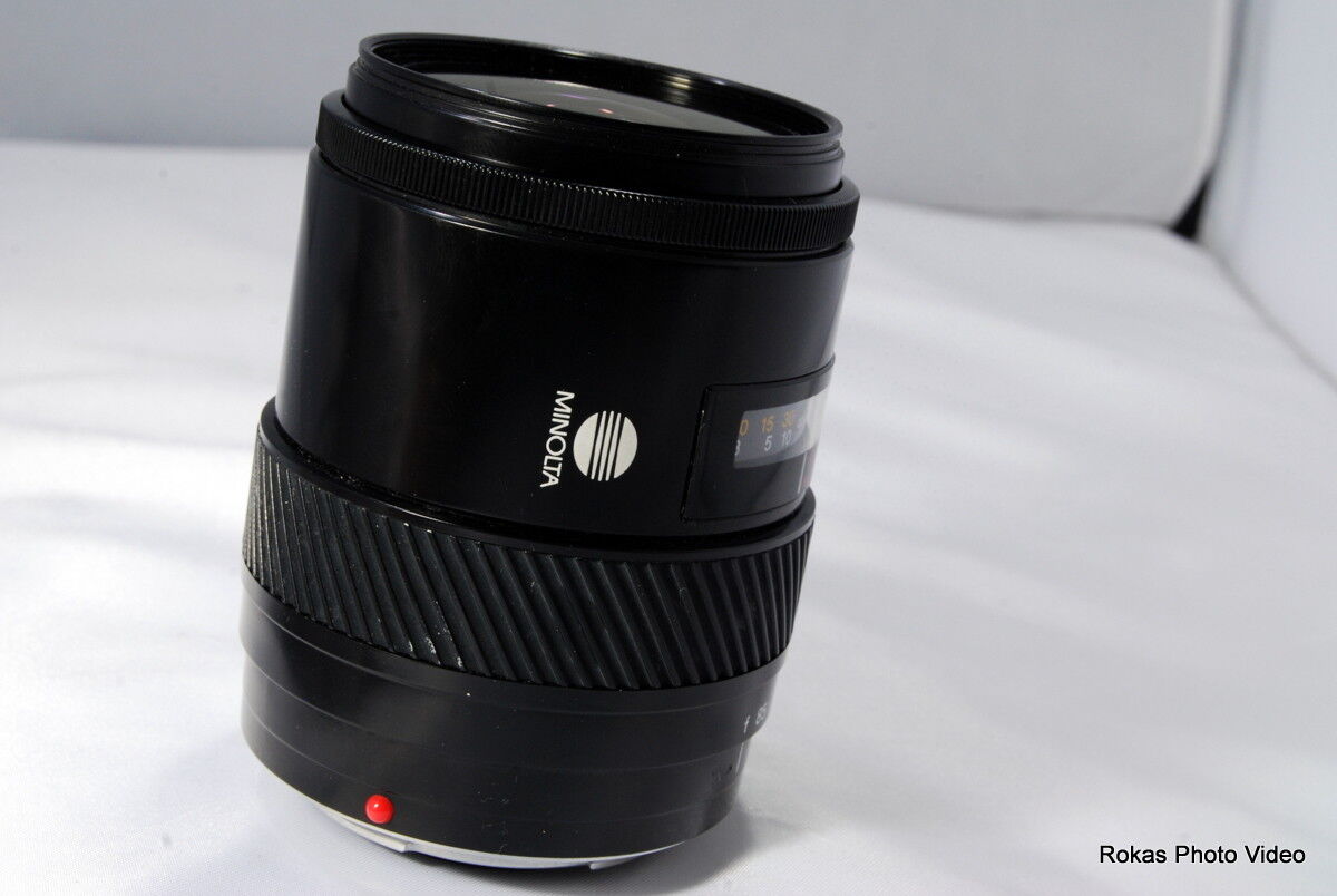 Used Minolta 28-85mm f3.5-5.6 Lens For Parts or Repair (SN 31201480)