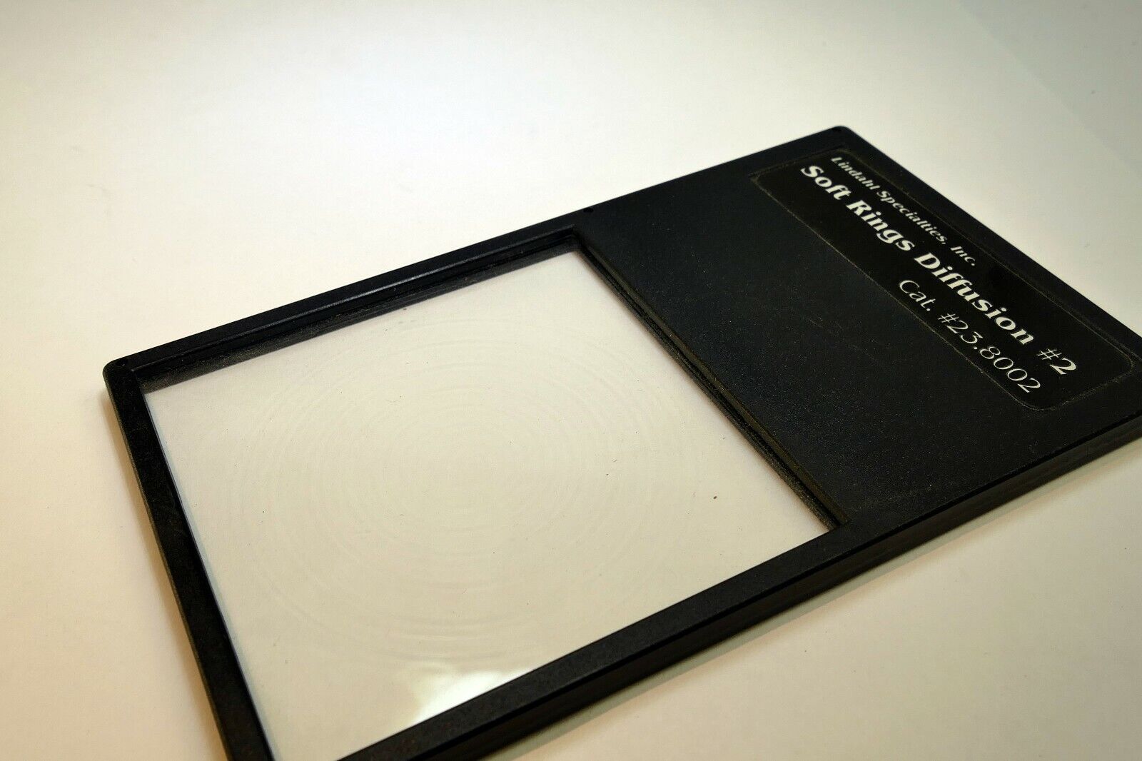 LINDAHL SOFT RING DIFFUSION #2 Drop in Lens Filter square 3X3" Portraiture Focus