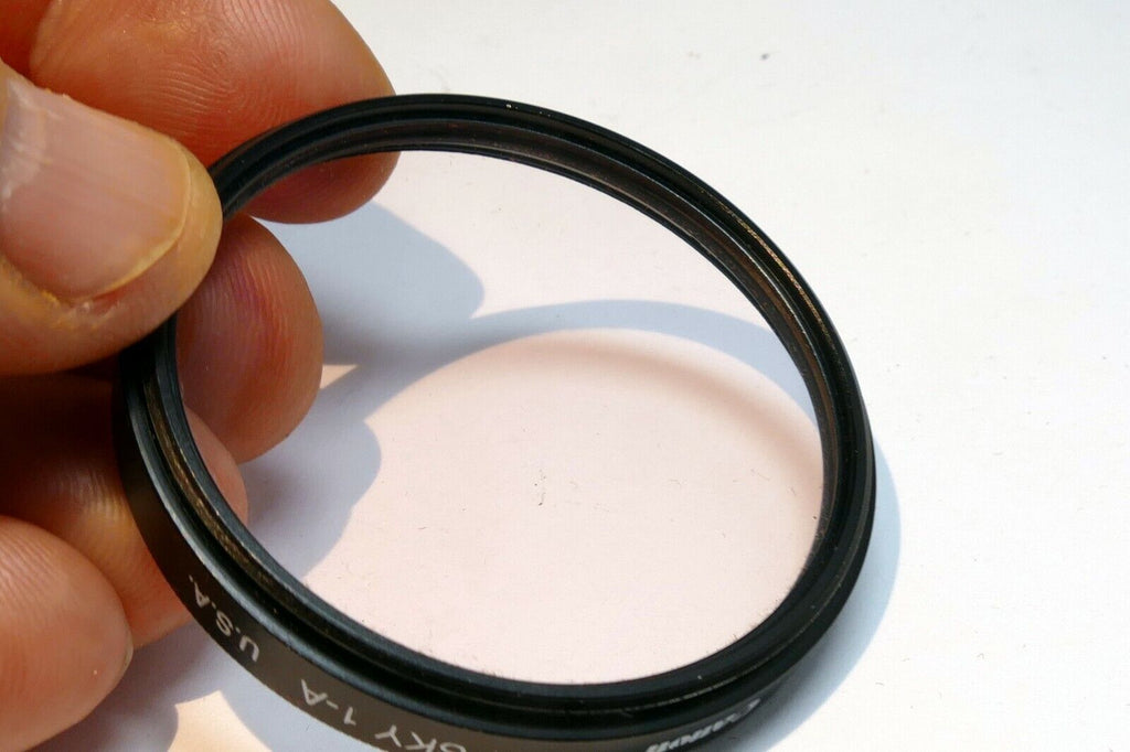 Canon 49mm Filter sky 1A skylight made in USA Genuine OEM