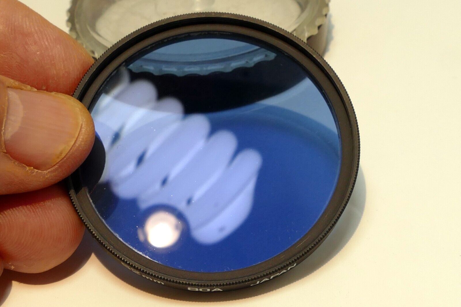 HOYA  52mm Filter  80A  Blue made in Japan with plastic case