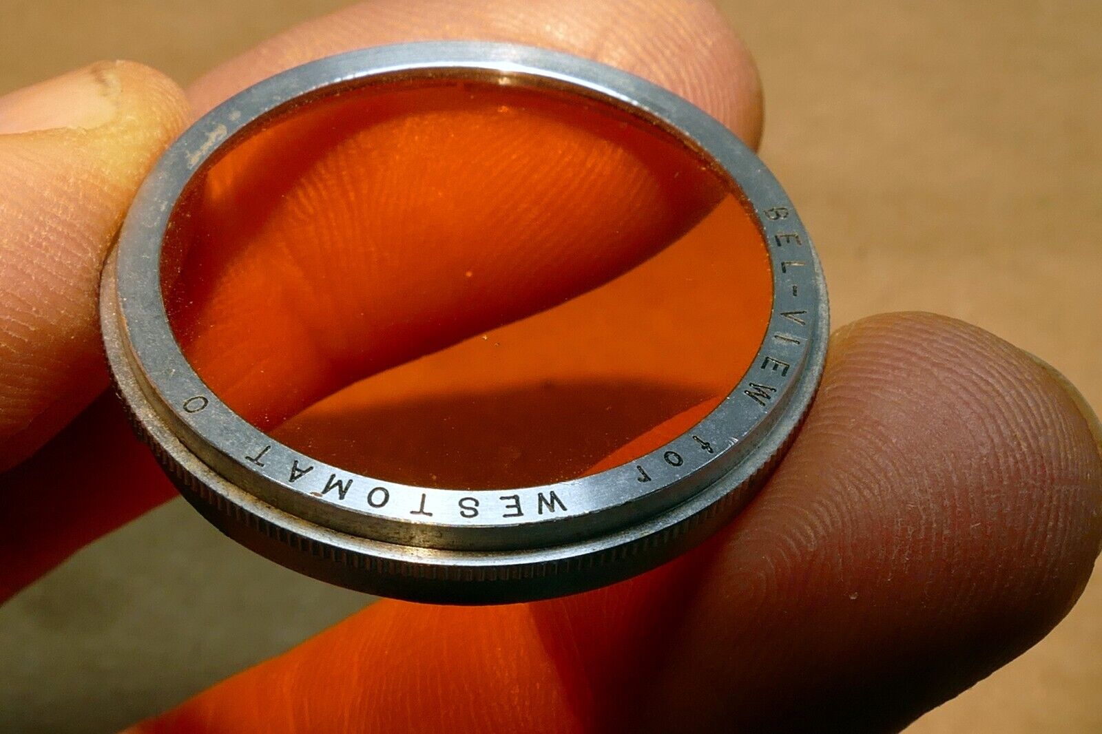 30mm OD Bel-View O Amber Orange Filter for Westomat Terionon F3.5 45mm