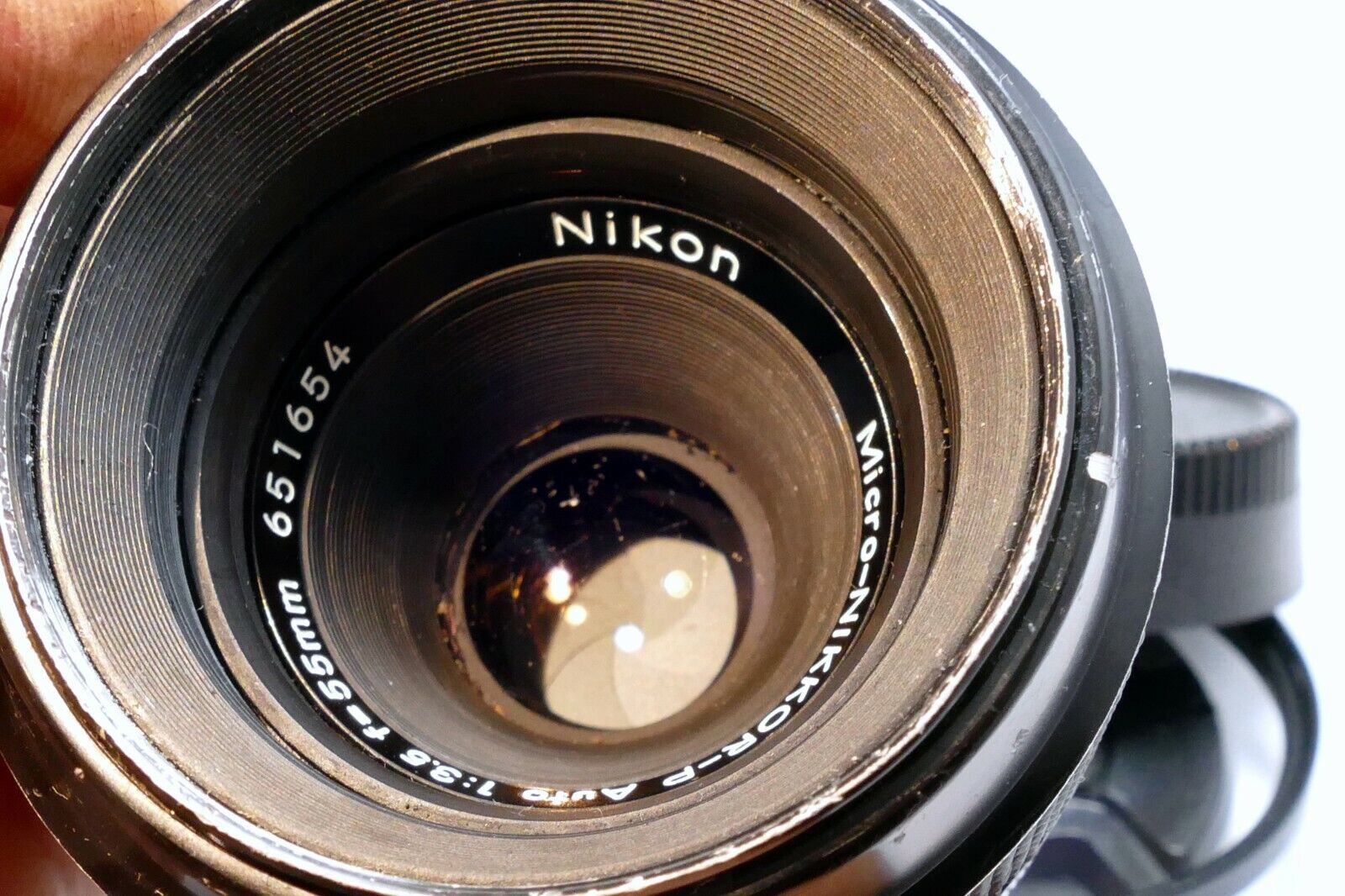 Nikon 55mm f3.5 Micro-Nikkor-P lens Non Ai close-up Non Ai F mount