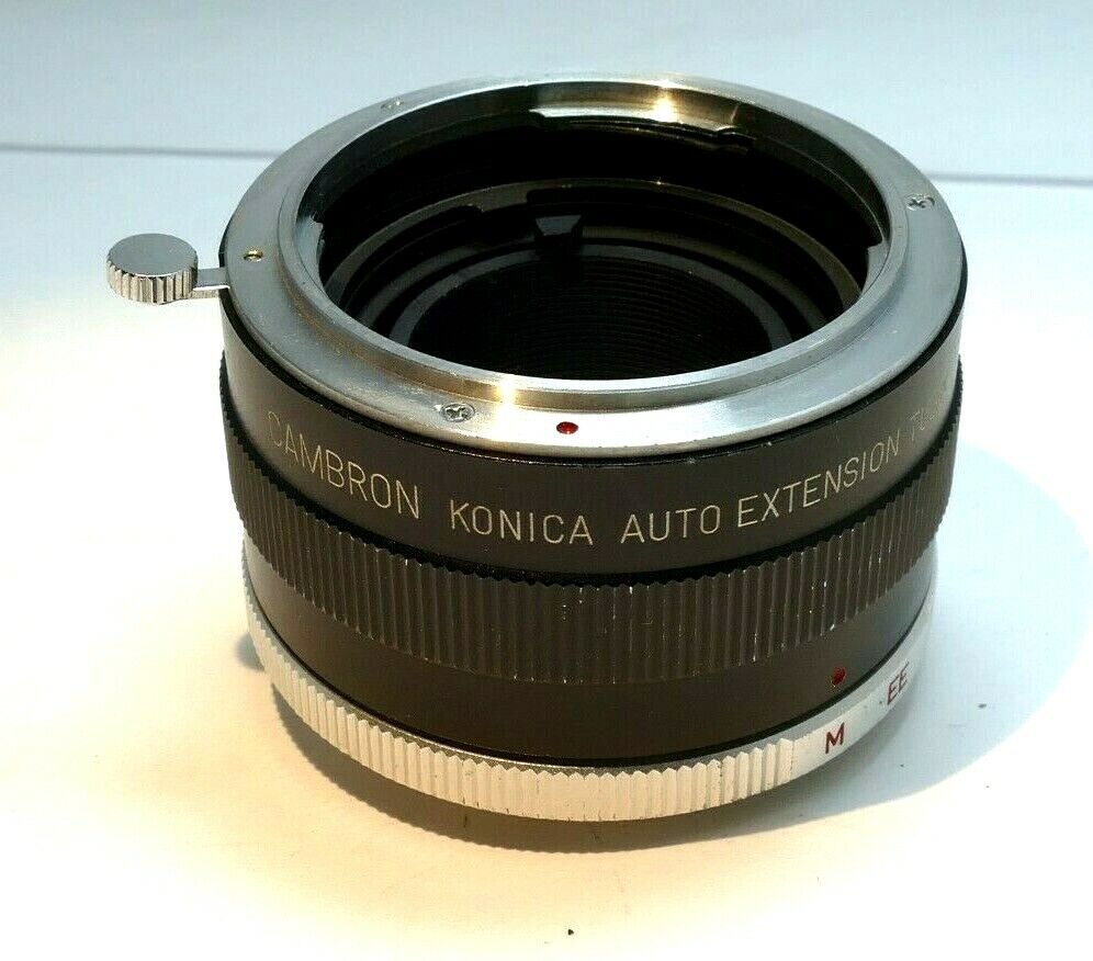 Cambron Auto Extension Tube 36mm Konica AR Mount adapter for macro Close up