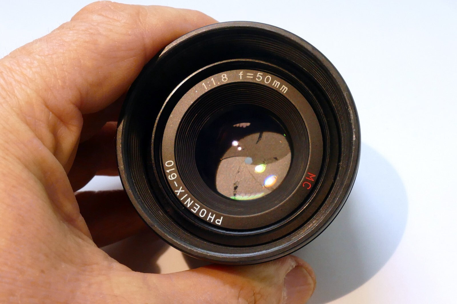 Phoenix 610 MC 50mm f1.8 MD mount Lens  - PARTS REPAIR AS IS