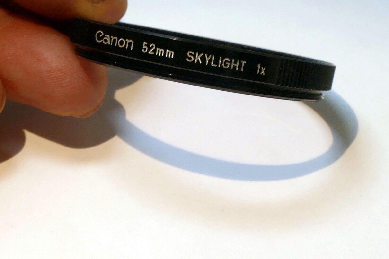 Canon 52mm Filter Skylight Sky 1x for 50mm f1.8 nFD - EOM with ribbed rim