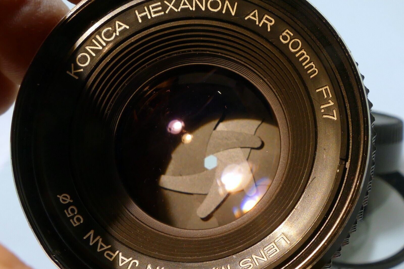 Konica Hexanon AR 50mm f1.7 Manual Focus Prime Lens  -
