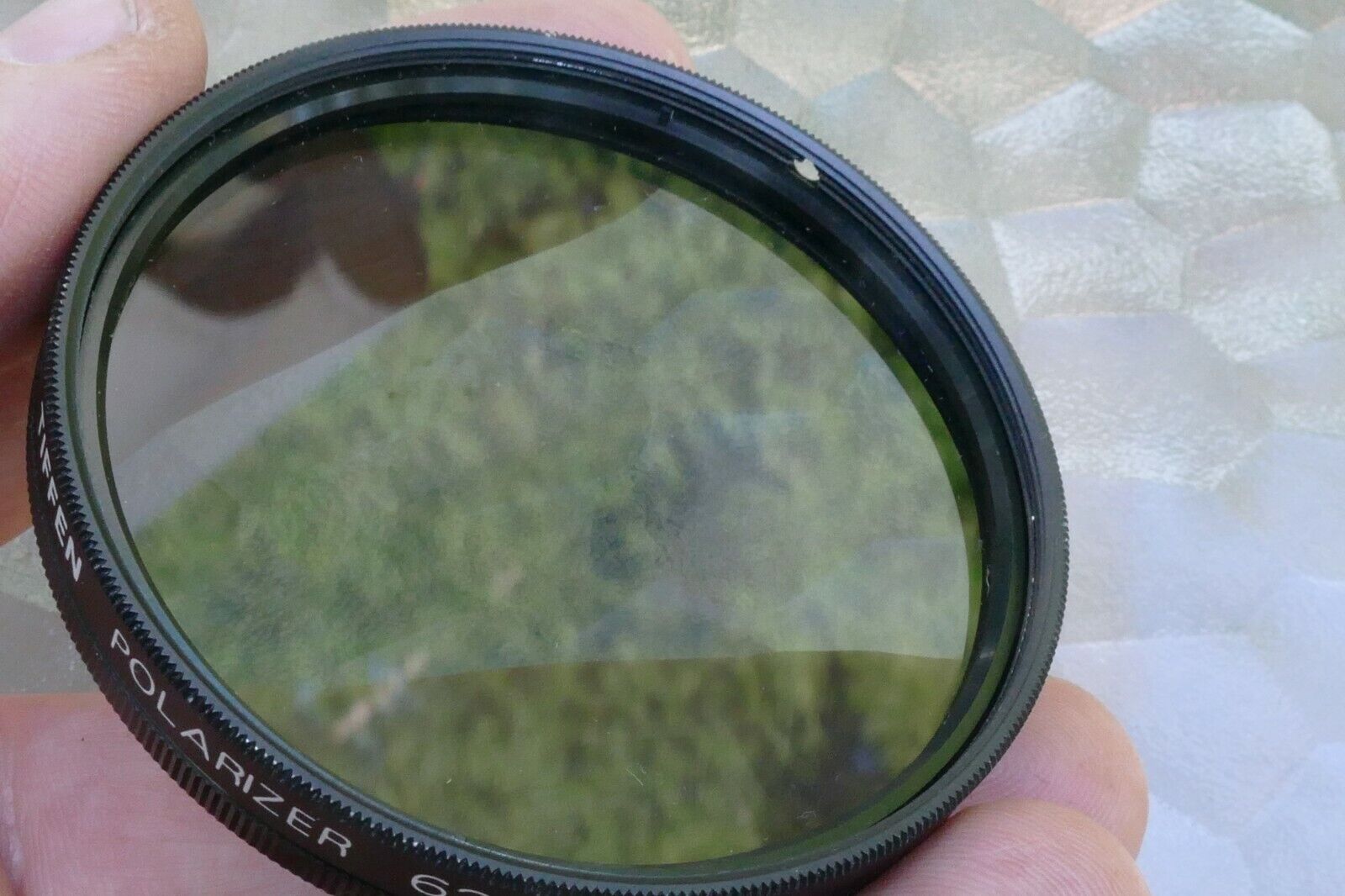 Tiffen  62mm Polarizer PL Polar Lens Filter  made in Japan