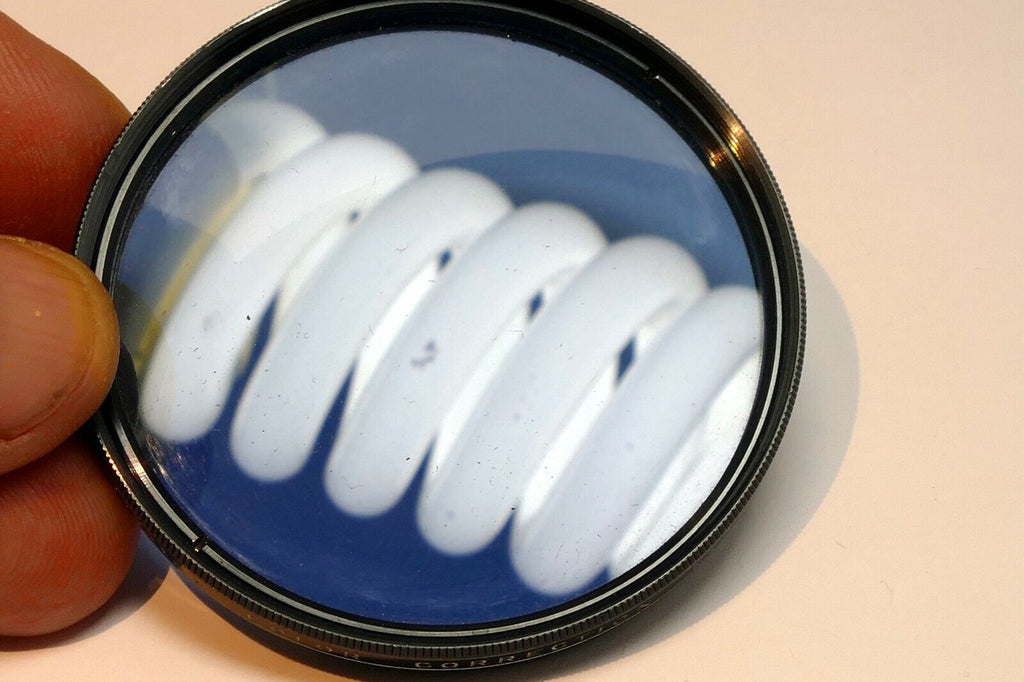 Vivitar 55mm Filter 80B  multi-coated deep blue cooling made in Japan