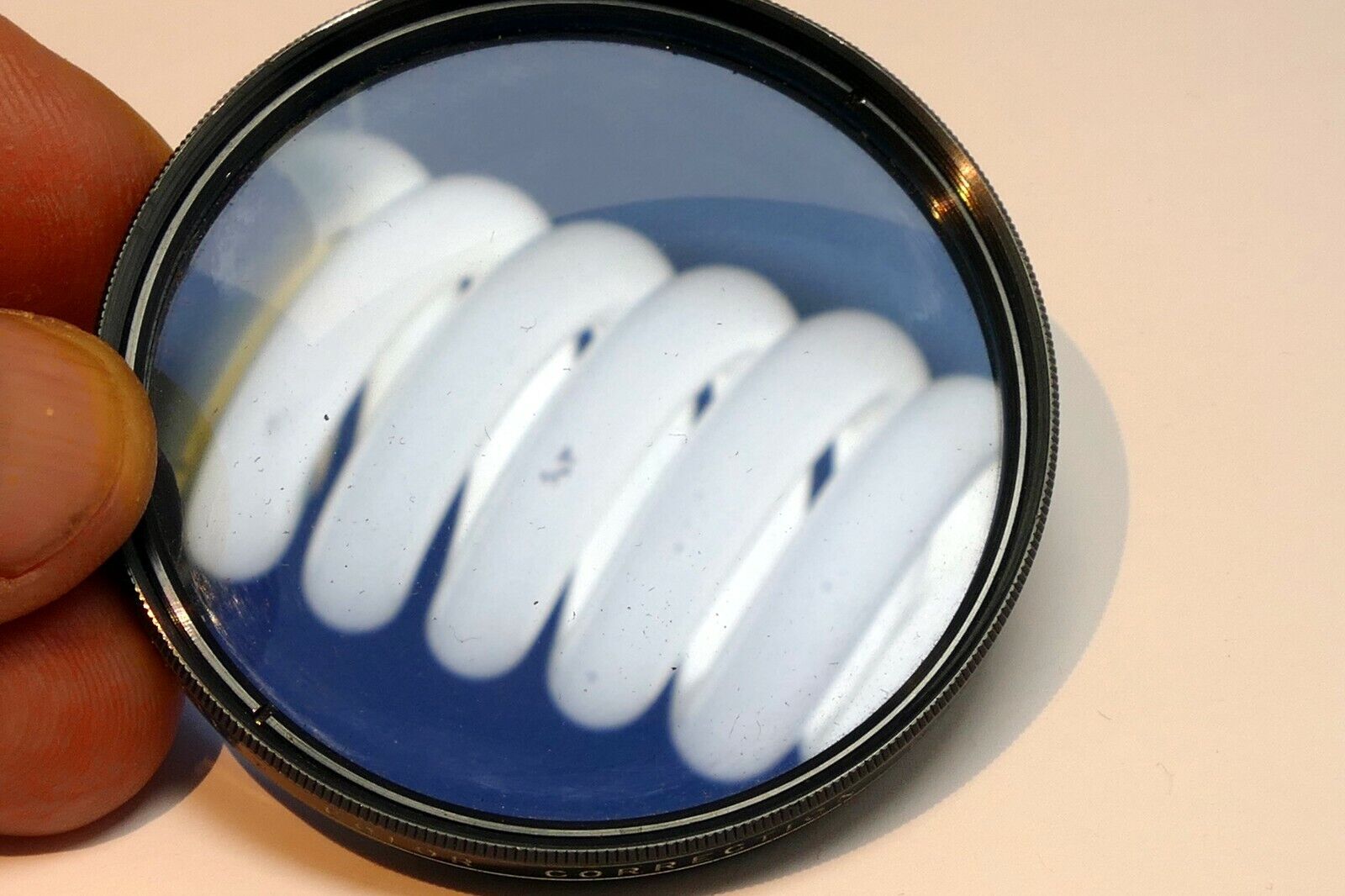 Vivitar 55mm Filter 80B  multi-coated deep blue cooling made in Japan