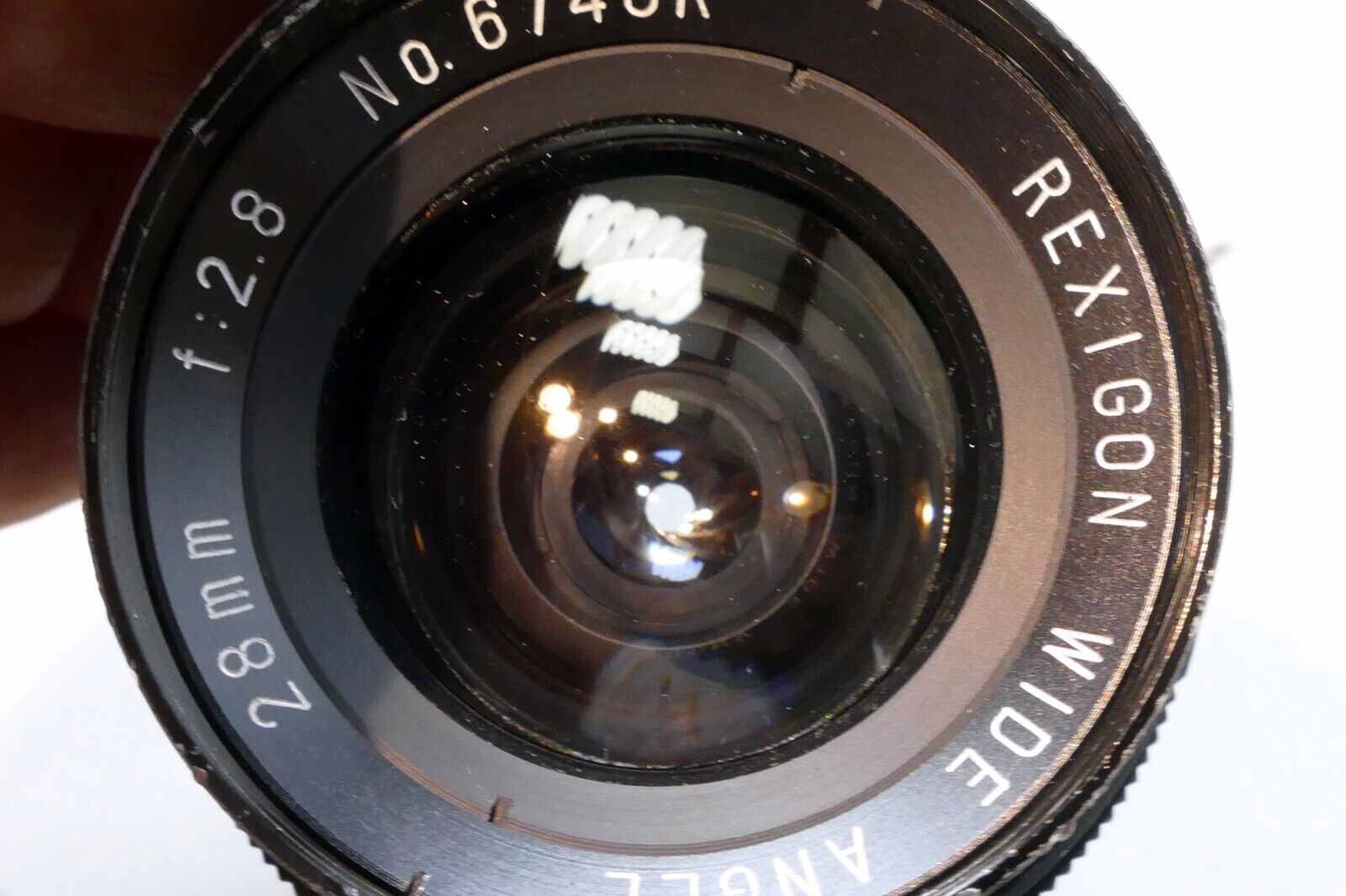 Rexigon 28mm f2.8 wide angle T2 Mount w/M42 Mount - AS IS Parts or Repair
