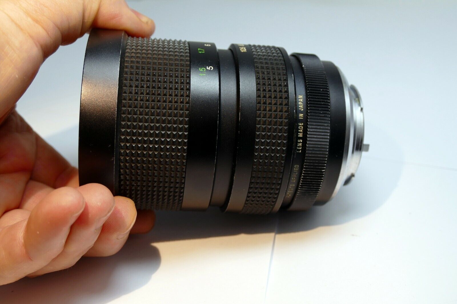 Vivitar 35-100mm f3.5 MC for Minolta manual focus lens (AS IS PARTS or REPAIR)