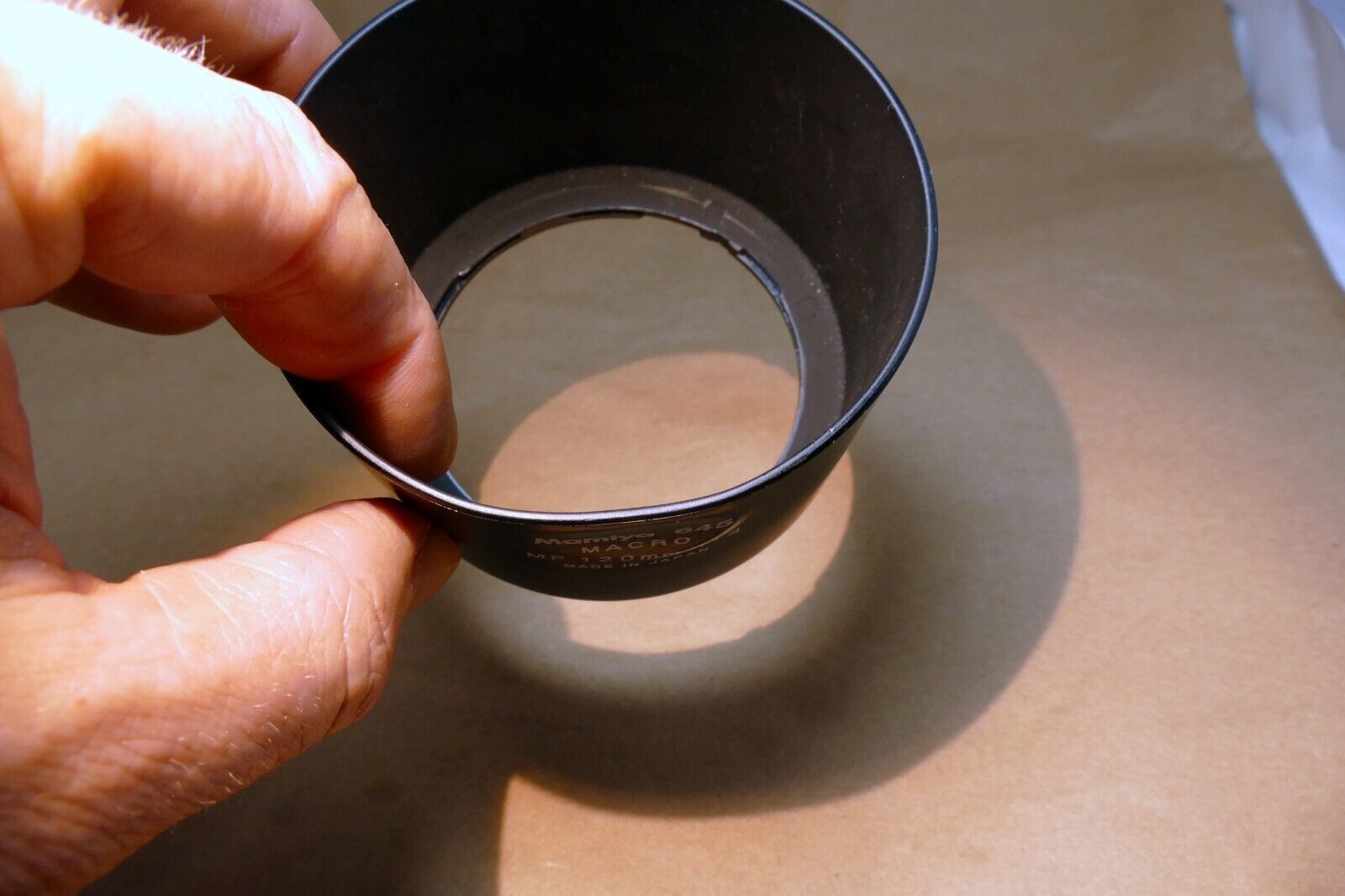 Mamiya Lens hood shade for 645 Macro 120mm f4 MF (67mm)