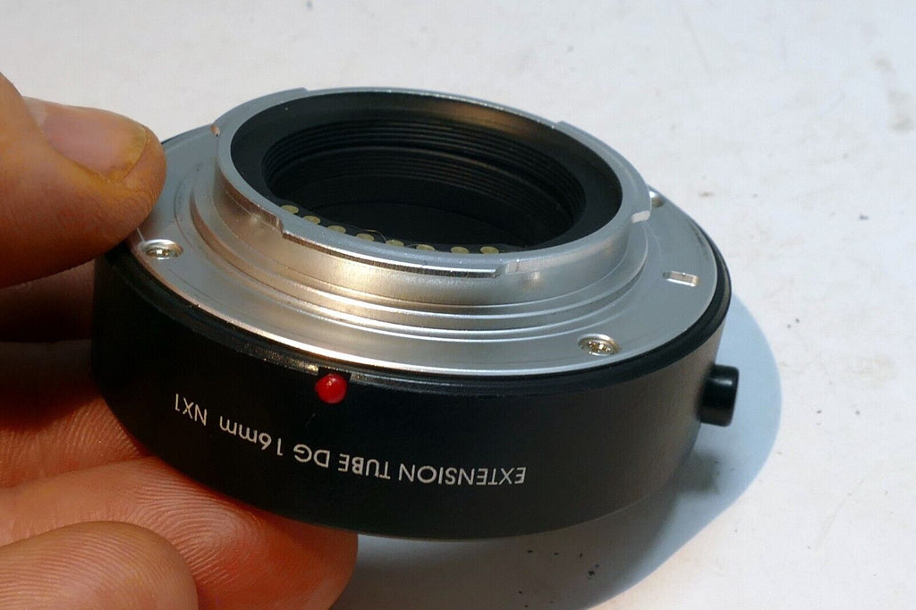 SAMSUNG NX1 MIRRORLESS CAMERA MACRO LENS EXTENSION TUBE DG 16mm APS-C SENSOR
