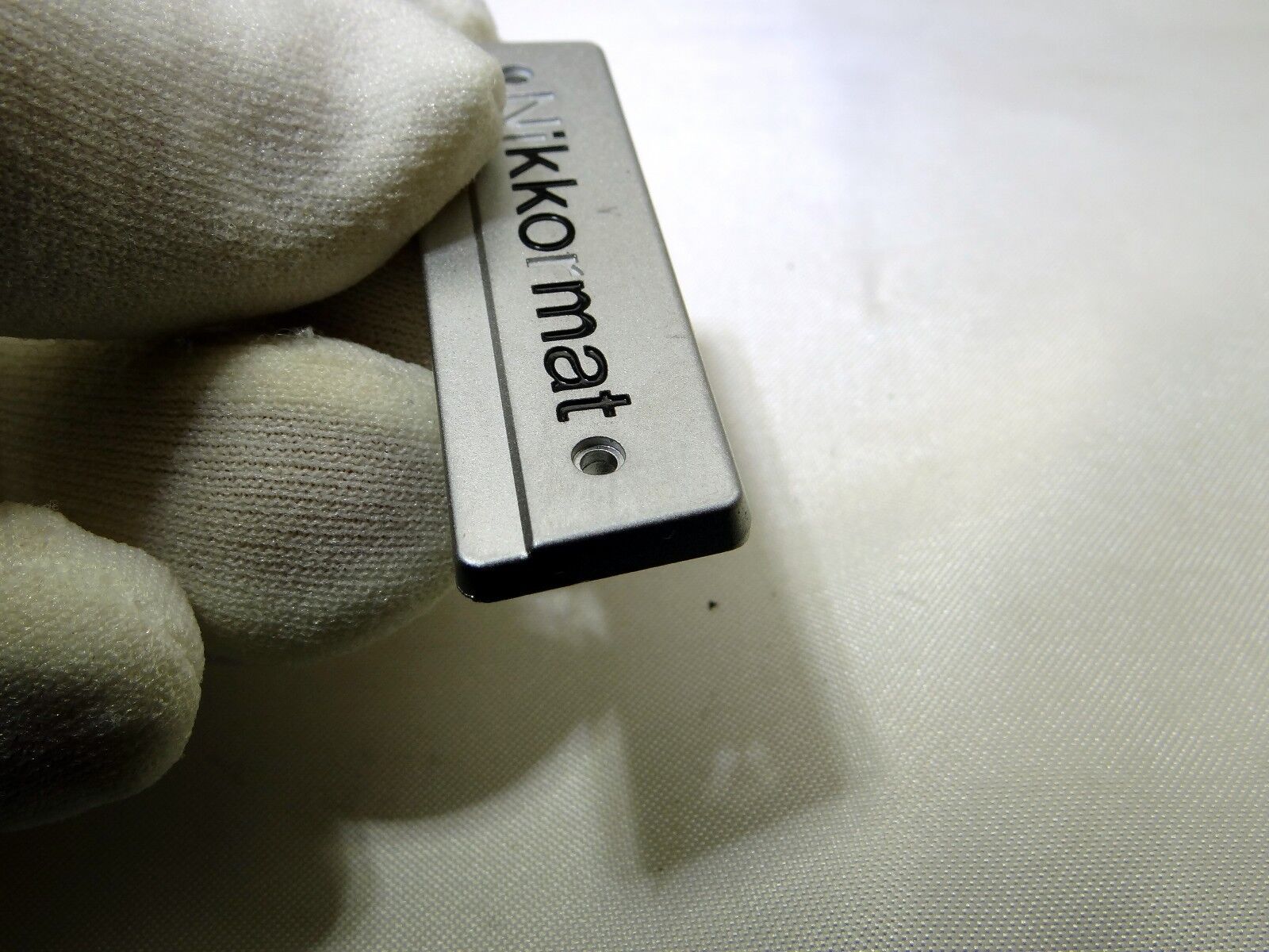 Nikon Nikkormat camera logo plate  decal only Parts