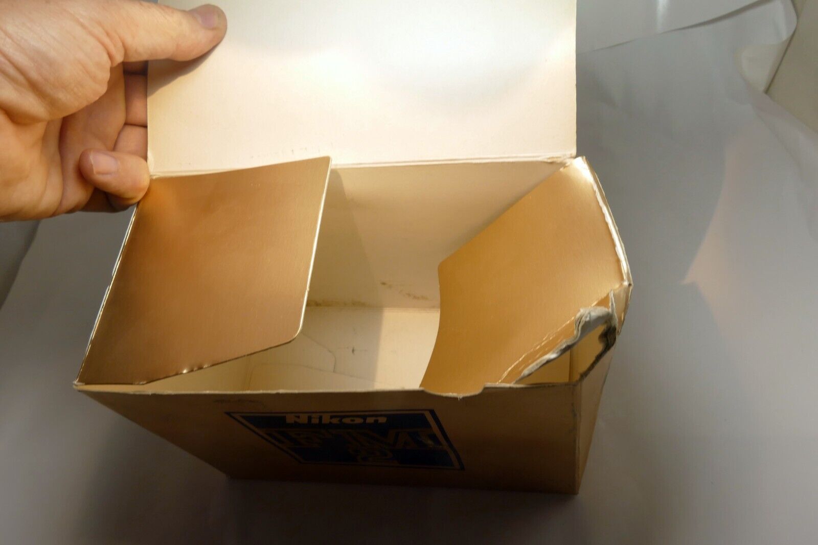 Empty Box for Nikon FM2 camera - box only
