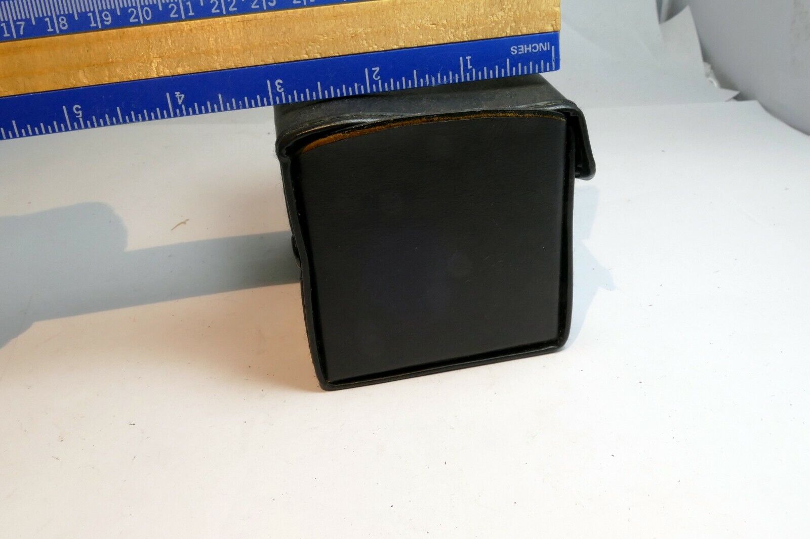 Square Hard case for camera flash or back 4X3X2.5" or 50mm f1.4 lens