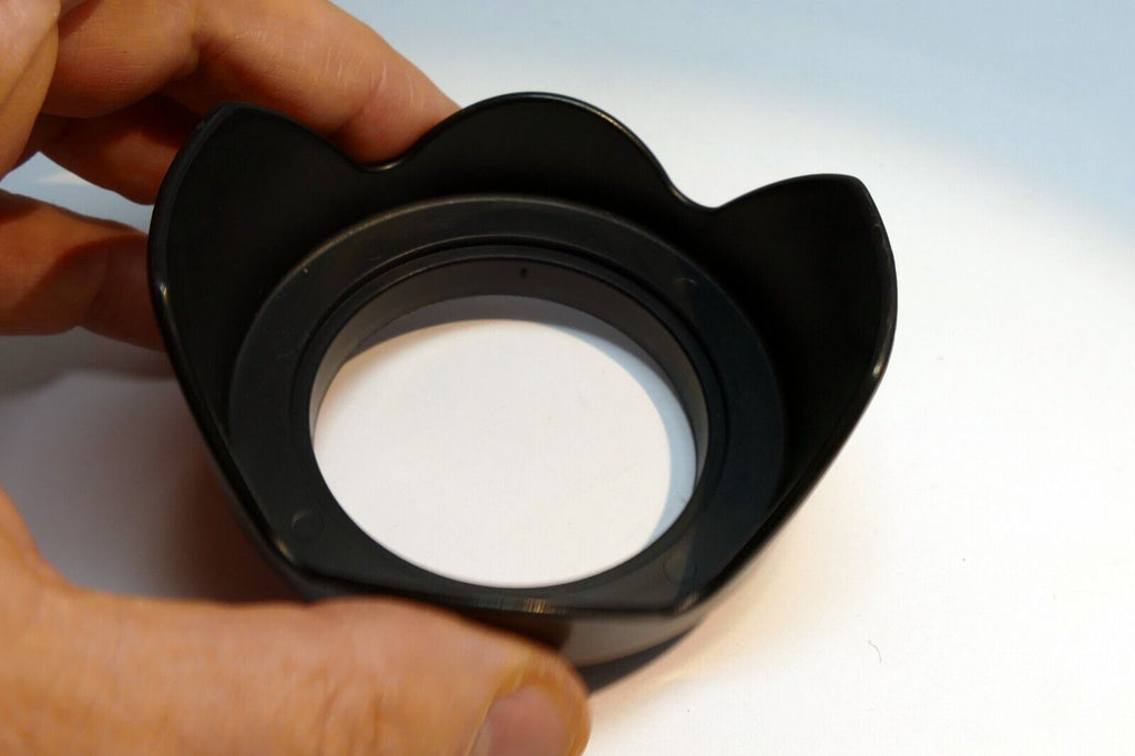 58mm Tulip  Petal shaped Lens Hood Shade Missing threaded  locking ring