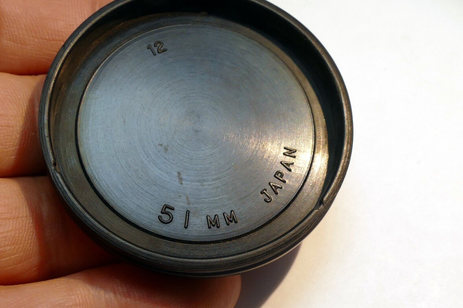 Vivitar Front 49mm Lens cap Slip on type   plastic black - Genuine OEM
