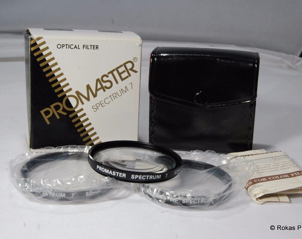 Promaster 52mm kit Filters close up macro set