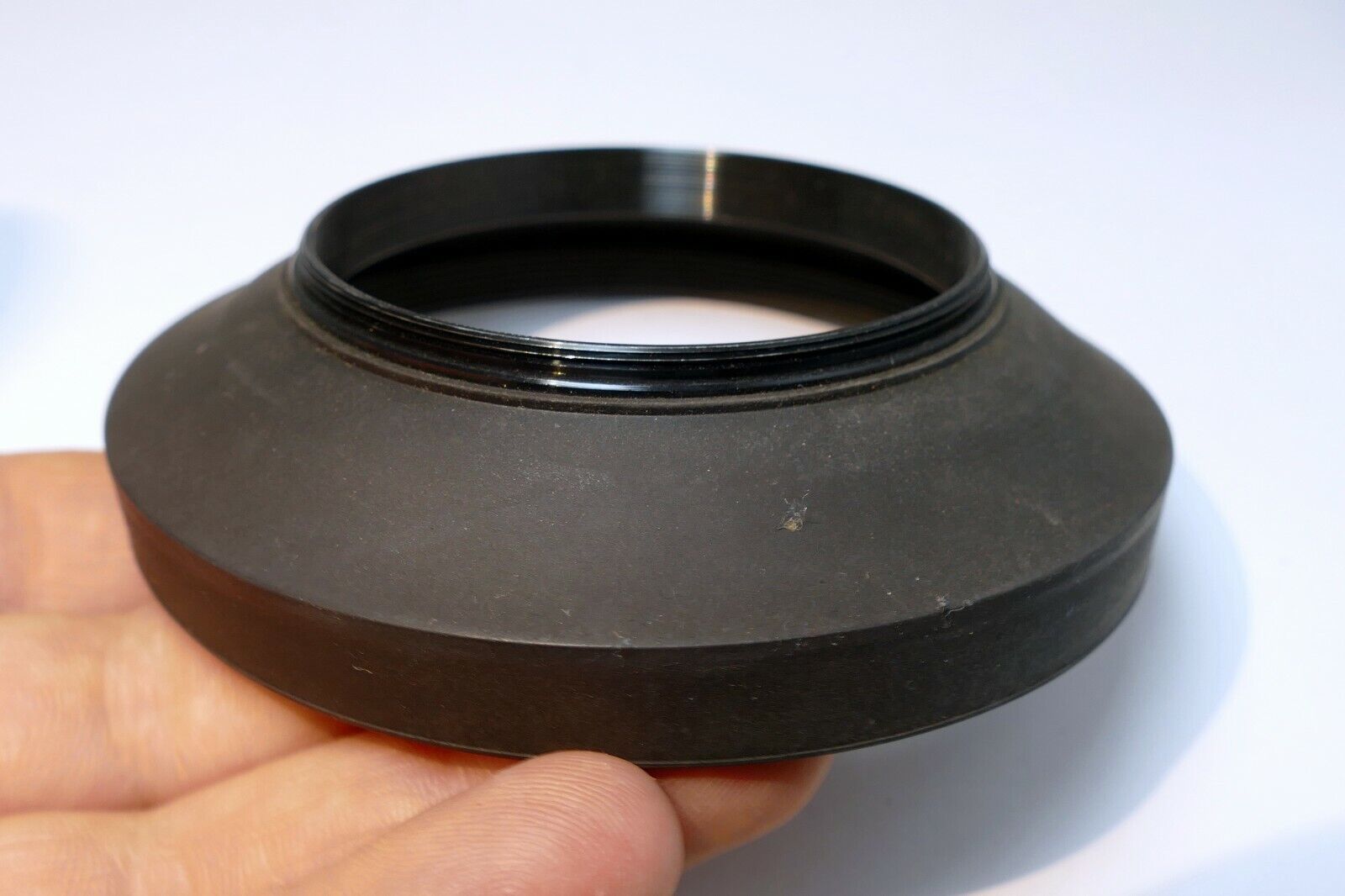 Vivitar Collapsible Rubber Lens Hood Wide angle 62mm JAPAN vintage screw in type