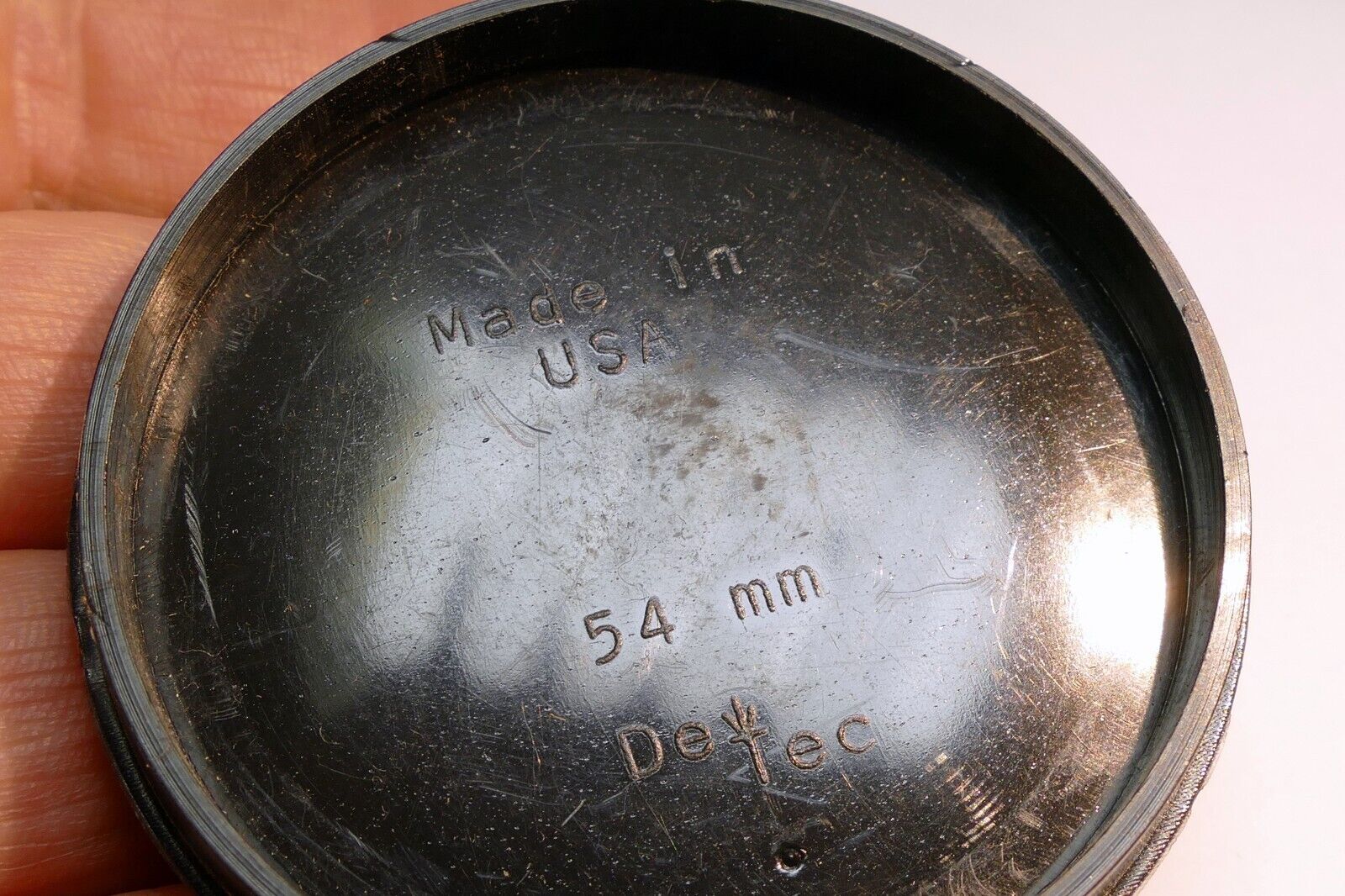 Detec 52mm Lens front Cap for 50mm f1.7 slip on type plastic 54mm ID