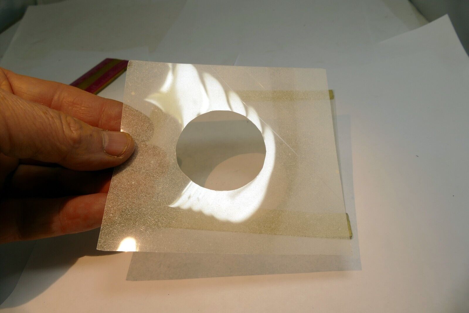 Portraiture Center Soft Spot 4X4 filter frame holder square for Vignette Diffusi
