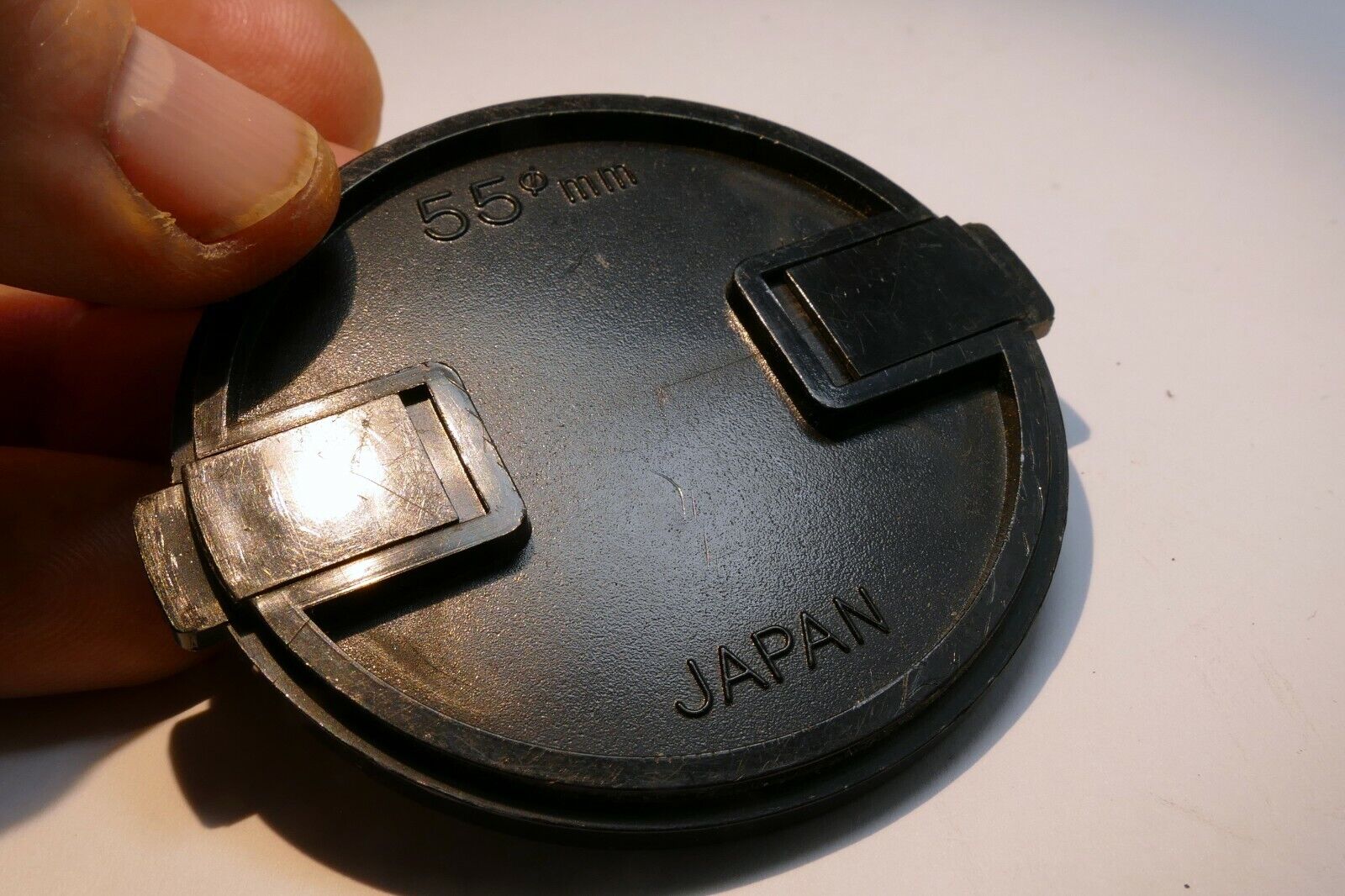 55mm Front Cap Plastic snap on for 28mm 35mm f2.8 f3.5 vintage made in Japan