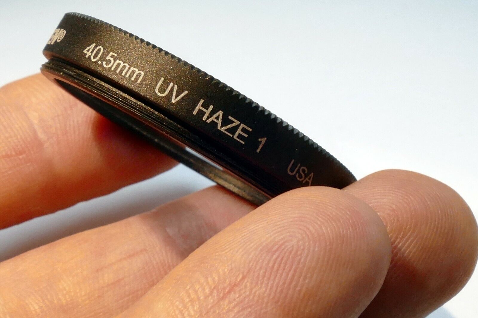 Tiffen 40.5mm UV Haze -1 lens Filter  - excellent condition made in USA