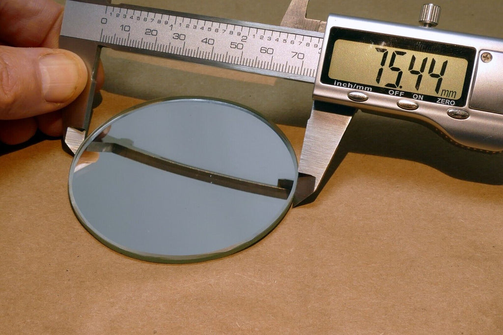 3" Diameter 0.13" thick  mirror for microscope