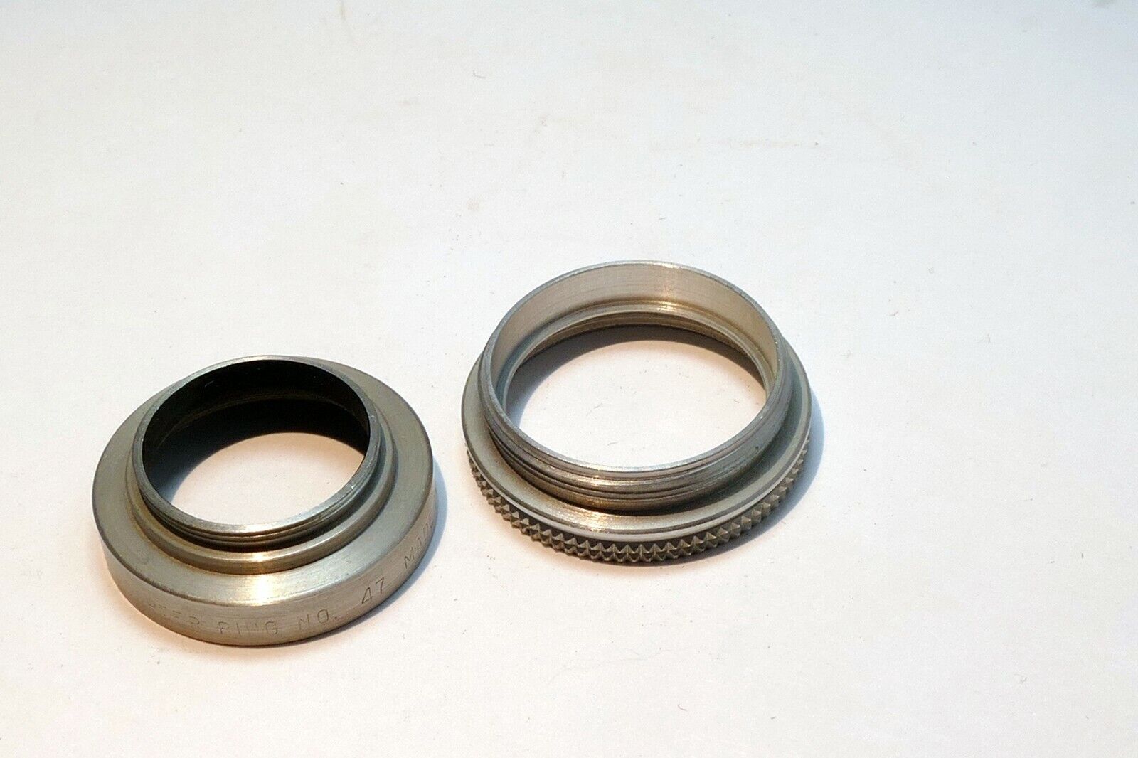 Kodak 47 Series IV 4 adapter holder Filter w/ retaining ring 18mm threaded