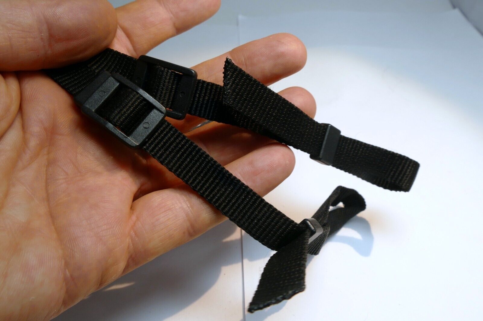QUANTUM Camera Neck Shoulder Strap 4cm WIDE Black Leather